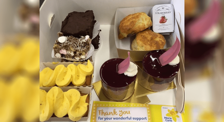 SERC Catering Students Raise £150 for Marie Curie 
